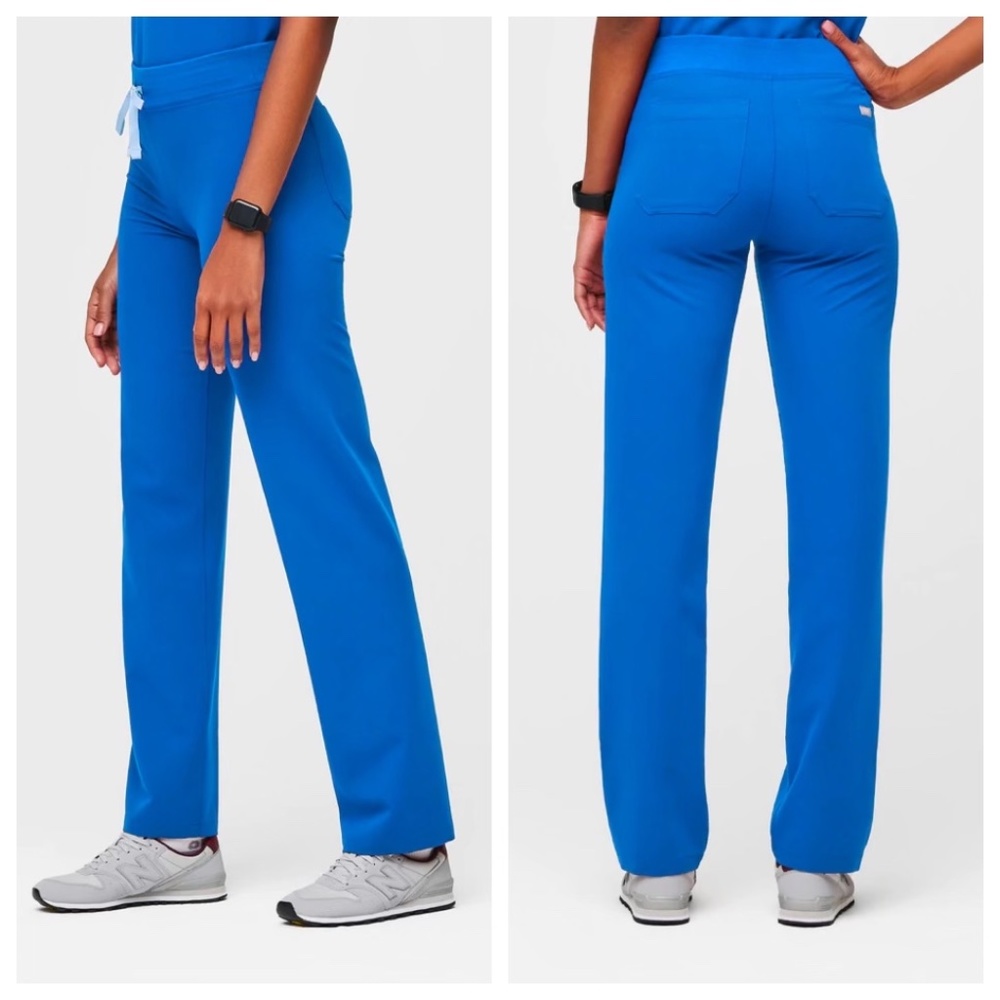 FIGS  LIVINGSTON BASIC SCRUB PANTS IN ROYAL BLUE L/T